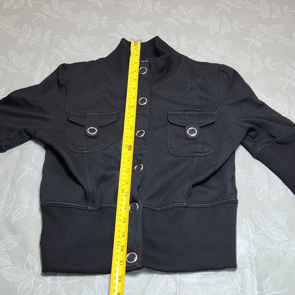 Seductions Button-Up Jacket - Picture 10 of 12